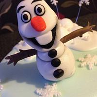 Disney Frozen Olaf cake :-) 
