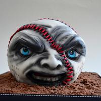 Angry Baseball Cake