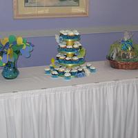 Bridal Shower Cupcake Tower