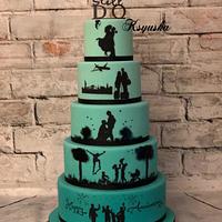 Silhouette Cake Silhouette Cake