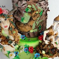 Enchanted woods , Around the world in sugar collaboration