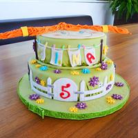 PIPPI Longstocking Birthday Cake