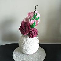 Elegant flower vase