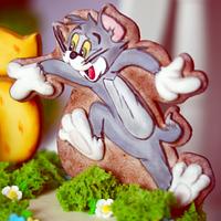Tom and Jerry Birthday cake