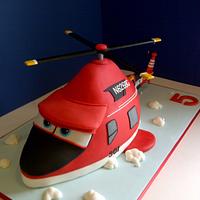 Helicopter Cake