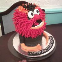 3D Animal from the Muppets cake