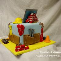 "Builder" cake