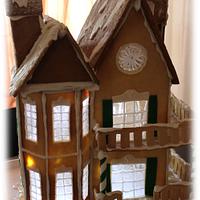 Victorian gingerbread house Christmas 2015