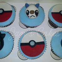 Pokemon birthday cake & cupcakes