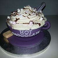 Cup of Hot Chocolate Cake