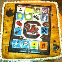 Groom's Cake with iPad Theme