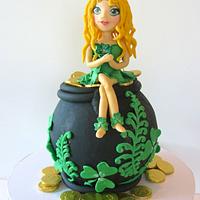 St. Patricks Day Cake Topper