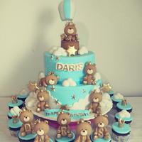 Baby bears cake