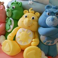 Care Bears giant cupcake