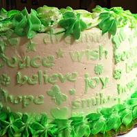 Irish Retirement Cake