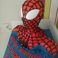 Novelty 3d Spiderman Birthday Cake