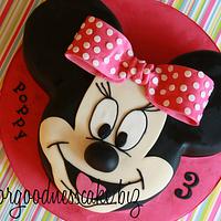Minnie Mouse 2D face