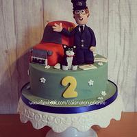 Postman pat cake Postman pat cake