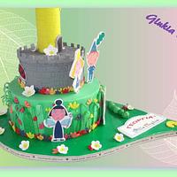 Ben and Holly's Little Kingdom Cake