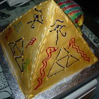 my fourth ever cake "egyption"