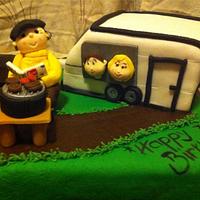 Caravan cake 