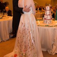 Sugar Blossom Wedding Cake