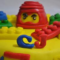 Lego Themed Cake, Ninjago Cake