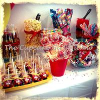 Elmo themed Bday party /Candy station