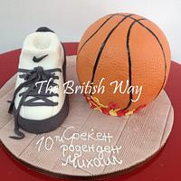 Basketball cake 