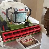 Combine Harvester- Happy Birthday to a first "CLAAS" lad!