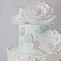 A Winter Tale Wedding Cake