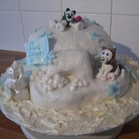 1st wedding anniversary cake