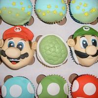 Mario cupcakes