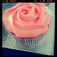 Rosey Cupcakes