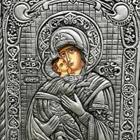 Virgin Mary and Jesus-sugar ikon