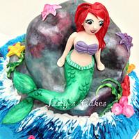 Little Mermaid Cake for Alice