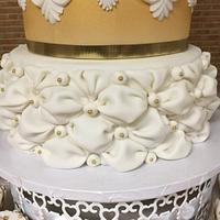 A First Holy Communion cake for Mia and Sebastian