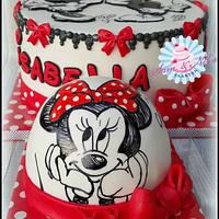 Minnie Mouse Handpainted