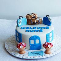 WELCOME HOME CAKE!!!
