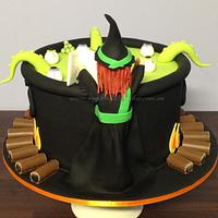Witch Birthday Cake