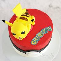 Pokémon Ball Cake