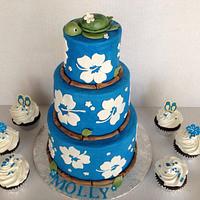 Molly's Luau cake