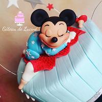 Sleeping Baby Mickey Mouse