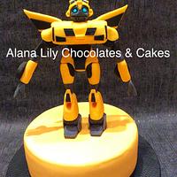 Bumblebee.....Let's Transform........using modelling chocolate.