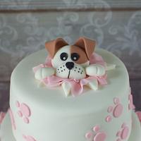 Icing Smiles Puppy Cake
