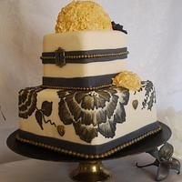 Vintage wedding Cake