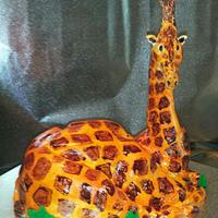 Birthday giraffe