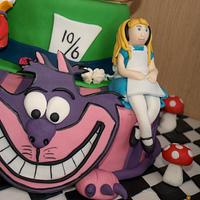 Alice in wonderland, can you look at Cheshire cat without smiling?