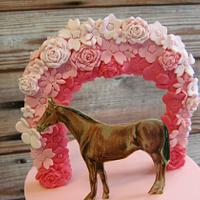 Teen horse cake