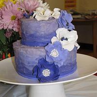 Ombre Birthday cake 